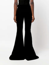 Saint Laurent Velvet flared trousers