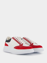 Alexander McQueen Colour-Block Panelled Leather Sneakers