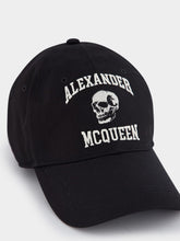 Alexander McQueen Embroidered-Motif Baseball Cap