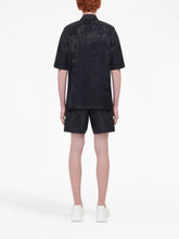 Alexander McQueen Graffiti-Jacquard Short-Sleeve Shirt