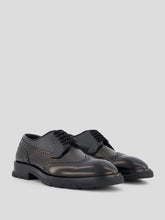 Alexander McQueen Lace-Up Leather Brogues