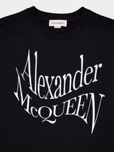 Alexander McQueen Logo Embroidered Print Sweatshirt