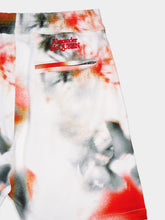 Alexander McQueen Obscured Flower Cotton Shorts