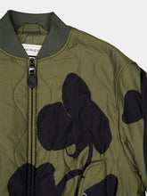 Alexander McQueen Orchid Bomber Jacket
