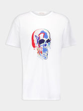 Alexander McQueen Solarized Skull Print T-Shirt