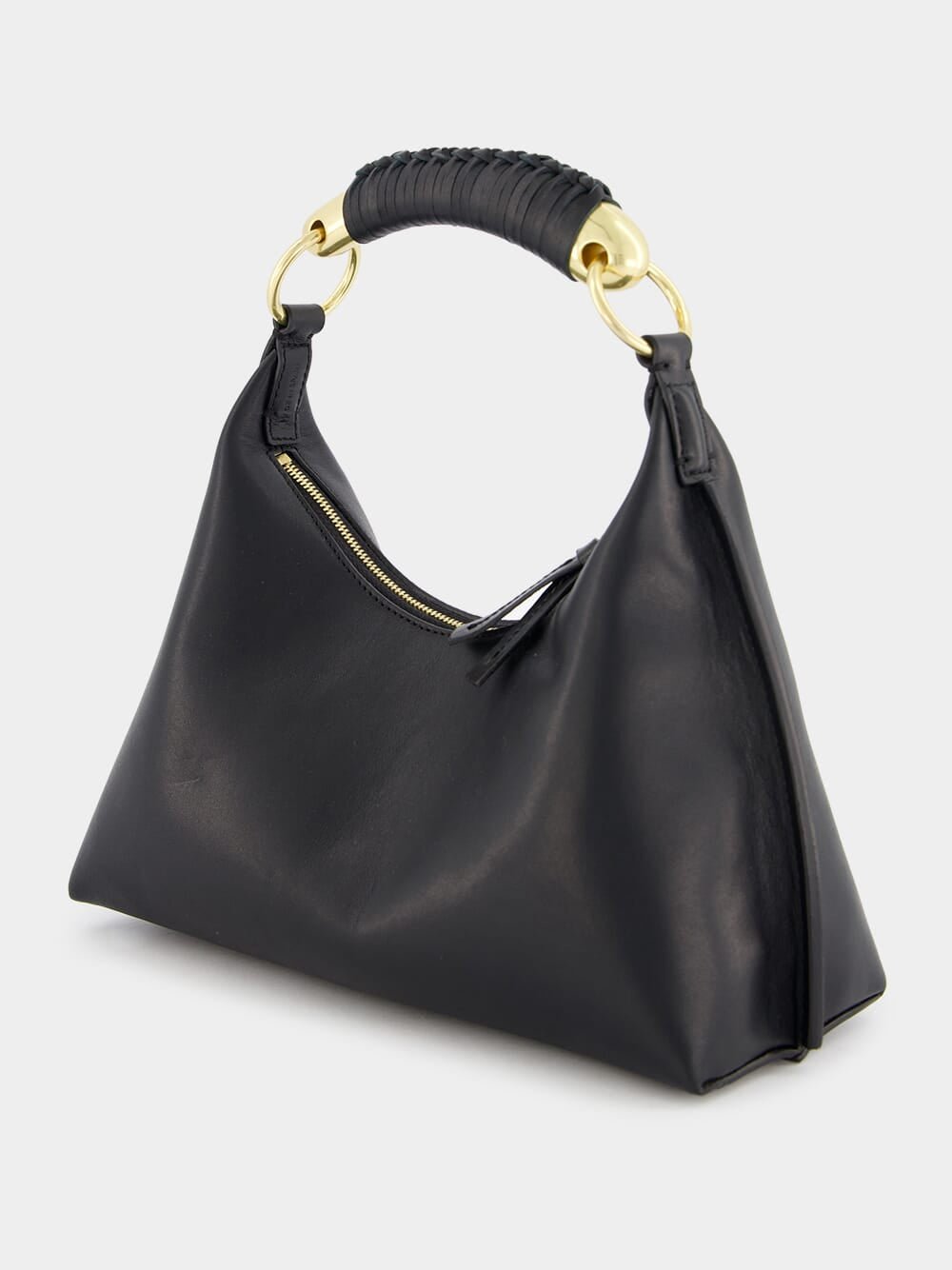 AltuzarraAthena Small Black Leather Bag at Fashion Clinic