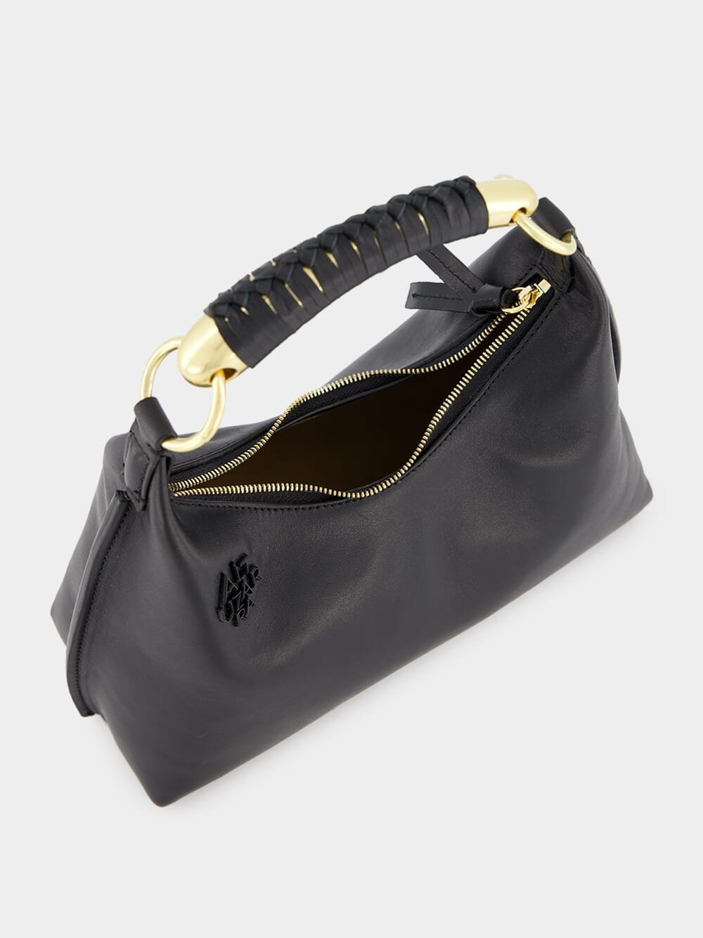 AltuzarraAthena Small Black Leather Bag at Fashion Clinic