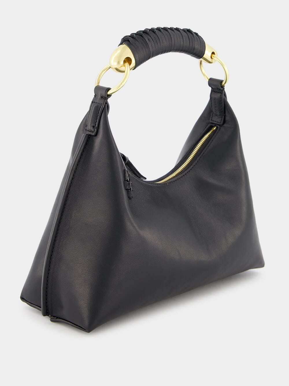 AltuzarraAthena Small Black Leather Bag at Fashion Clinic