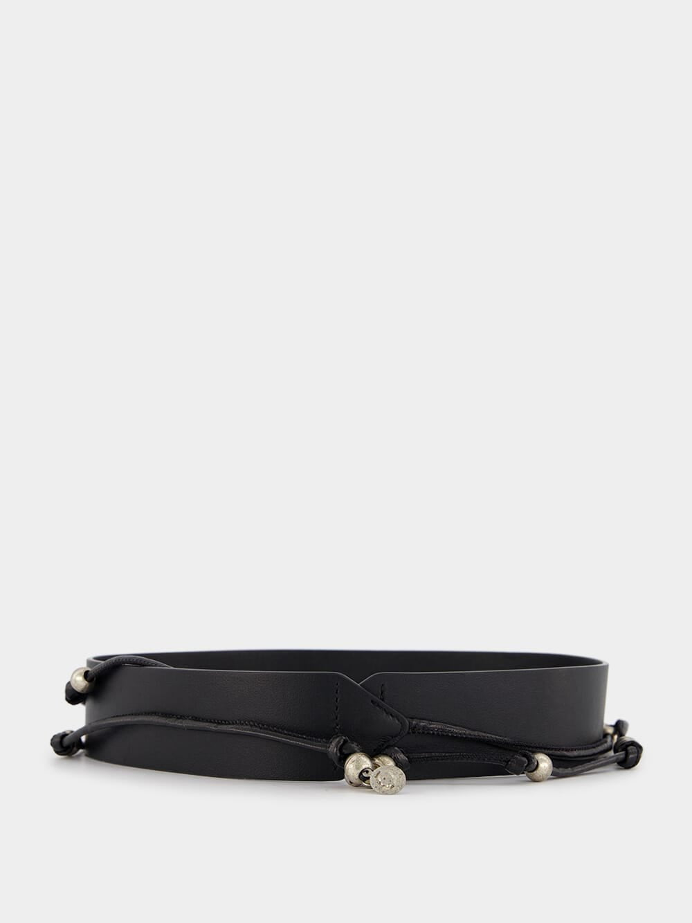 AltuzarraEmbellished Tie Leather Belt at Fashion Clinic