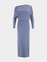 Altuzarra Kasos Off-Shoulder Cashmere Knit Maxi Dress
