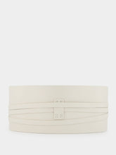 Altuzarra Wide Tie Belt White