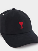 Ami Paris Ami De Coeur Cotton Cap