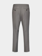Ami Paris Elasticated Waist Cropped Fit Trousers