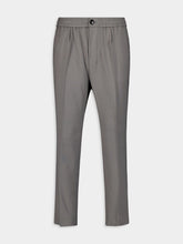 Ami Paris Elasticated Waist Cropped Fit Trousers