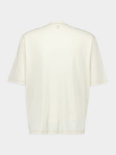 Ami Paris Fade Out Logo-Embroidered T-Shirt