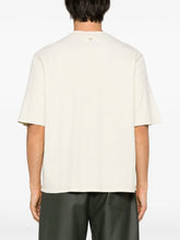 Ami Paris Fade Out Logo-Embroidered T-Shirt