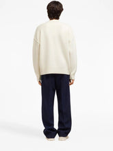 Ami Paris Intarsia-Knit Wool Jumper
