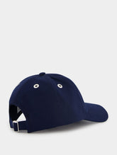 Ami Paris Logo-Embroidered Cotton Baseball Cap