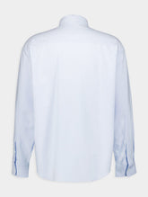 Ami Paris Logo-Embroidered Poplin Cotton Shirt