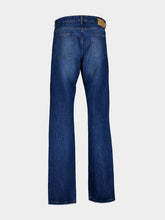 Ami Paris Mid-Washed Indigo Classic Fit Jeans