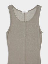 Ami Paris Sleeveless Long Tank Top