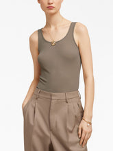 Ami Paris Sleeveless Long Tank Top