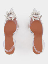 Amina Muaddi Begum Glass Sling Pumps