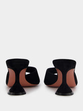 Amina Muaddi Lupita 70mm Leather Mules