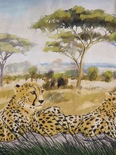 Amiri Cheetah-Print Silk Bowling Shirt