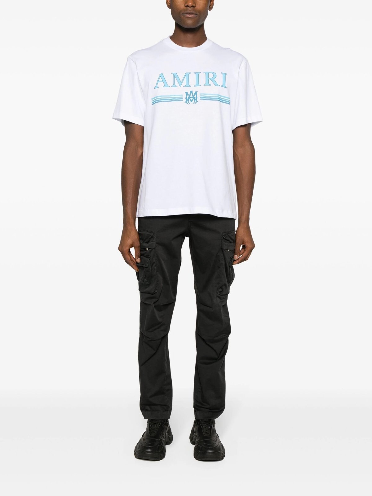 AmiriDesigner Logo T-Shirt at Fashion Clinic