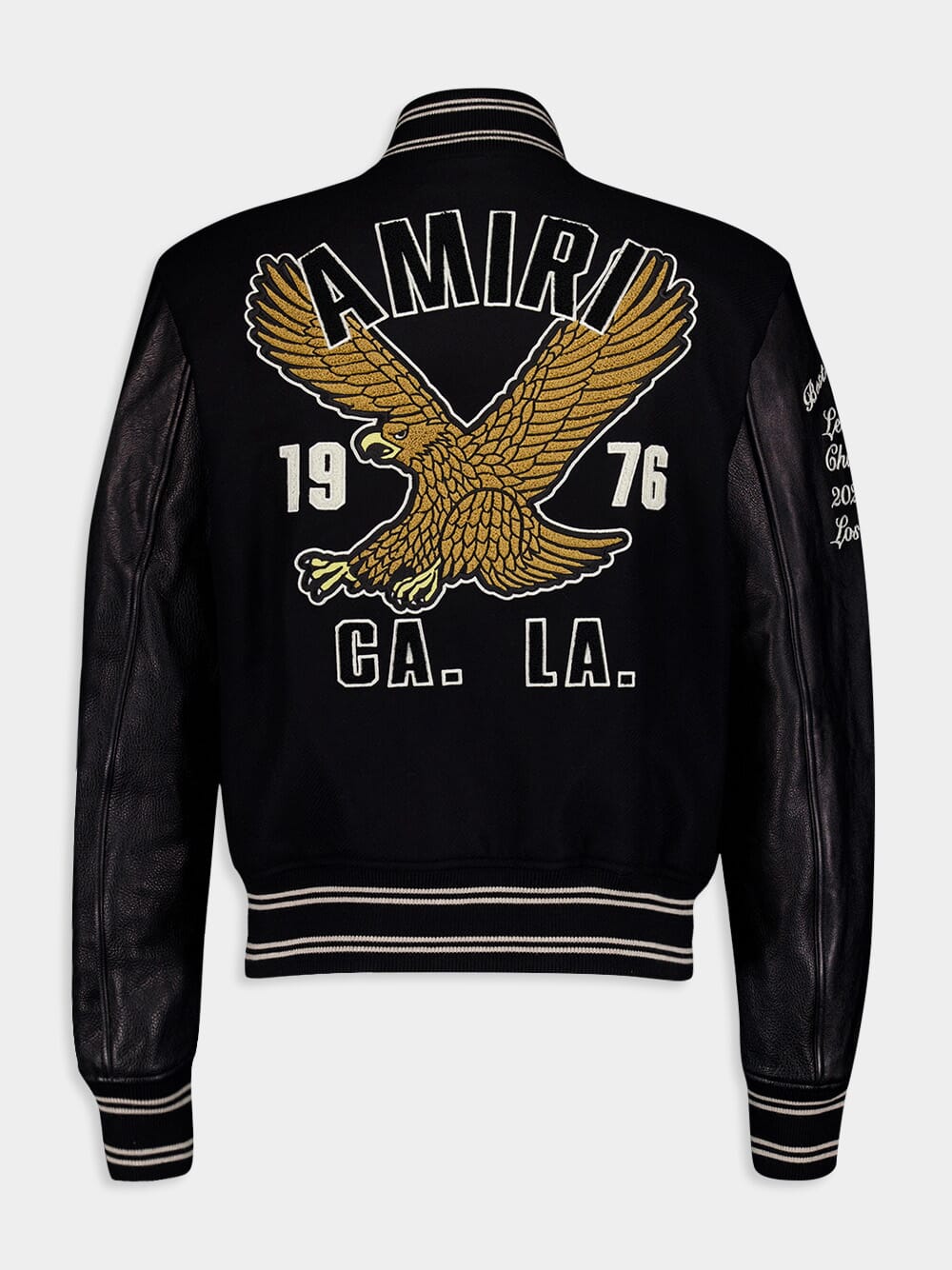 AmiriEagle Varsity Jacket at Fashion Clinic