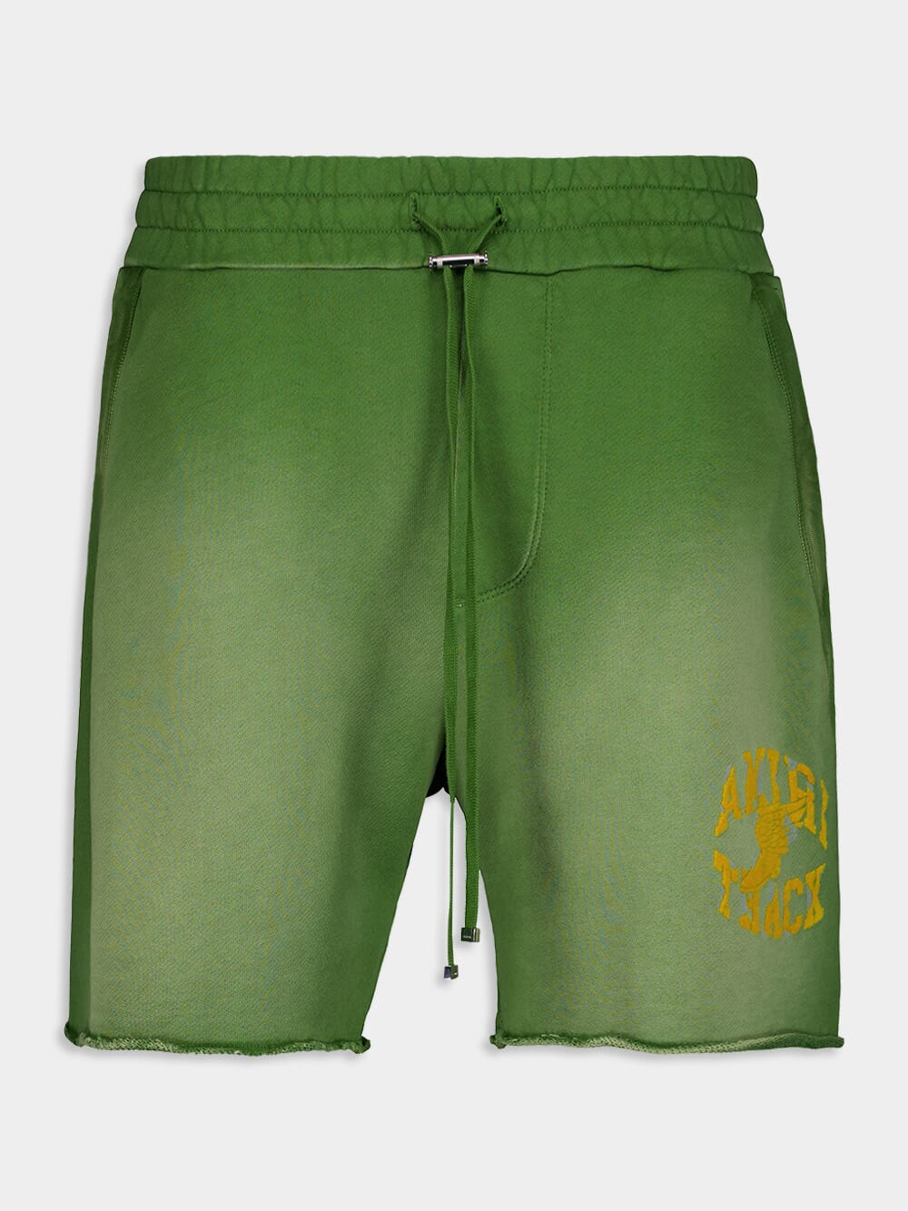 AmiriGreen Logo Track Shorts at Fashion Clinic