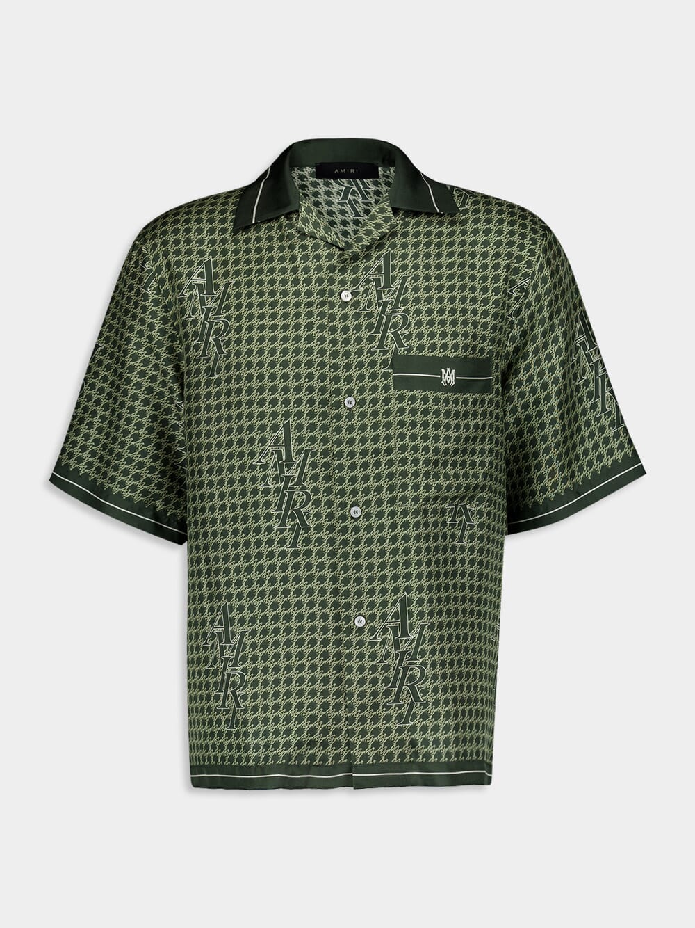 AmiriHoundstooth Bowling Shirt at Fashion Clinic