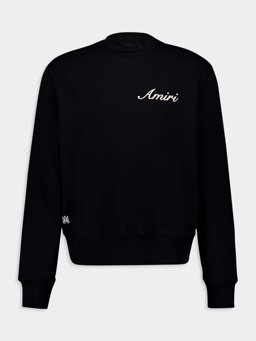 AmiriLogo-Embroidered Cotton Sweatshirt at Fashion Clinic