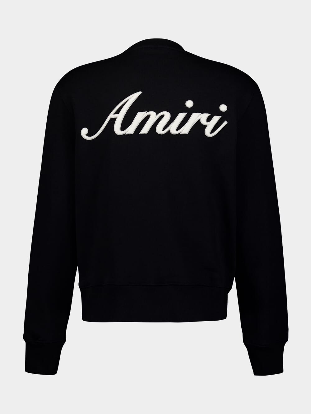 AmiriLogo-Embroidered Cotton Sweatshirt at Fashion Clinic