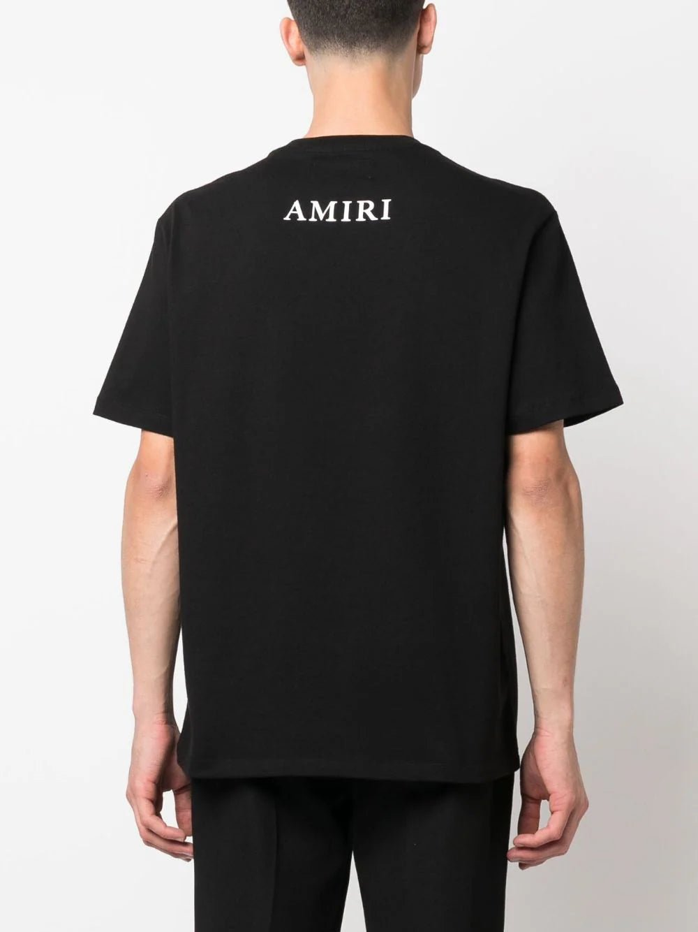 AmiriLogo-Print Cotton T-Shirt at Fashion Clinic