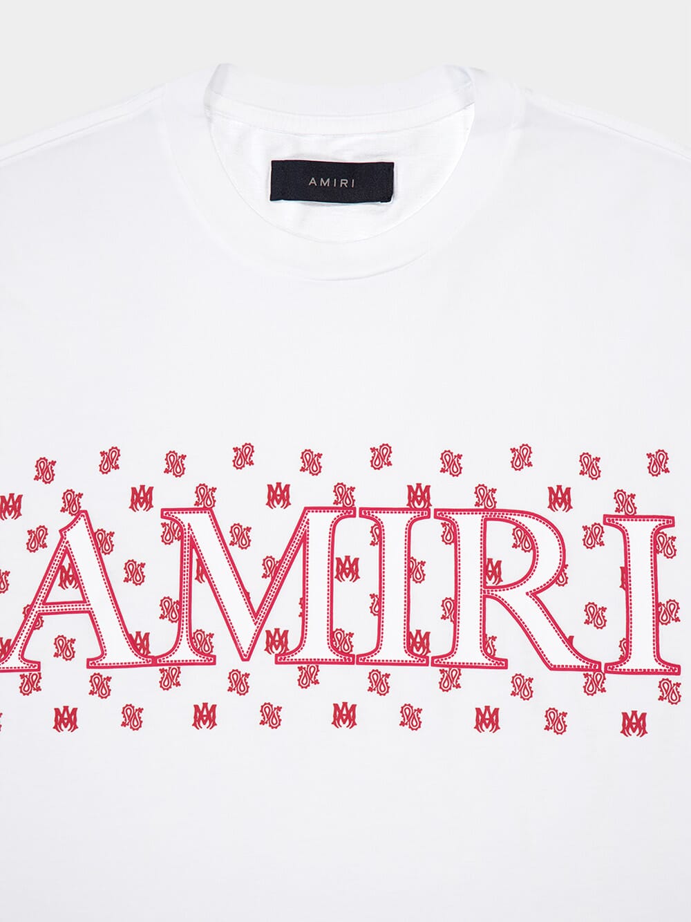 AmiriM.A. Paisley-Print Cotton T-Shirt at Fashion Clinic