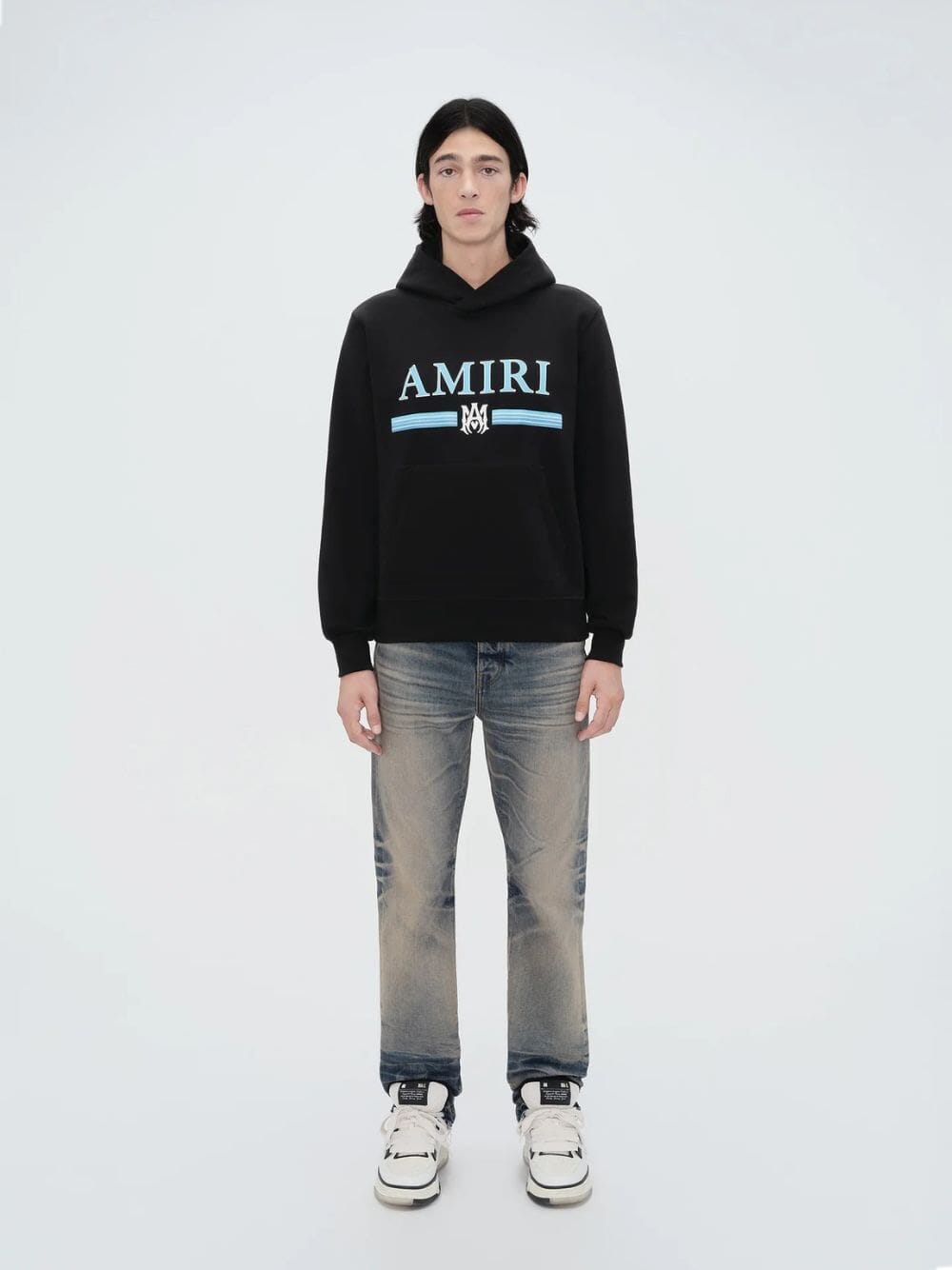 AmiriRelease Hem Straight Jeans at Fashion Clinic