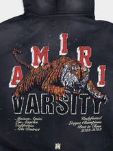 Amiri Vintage Tiger Rib-Trimmed Hoodie