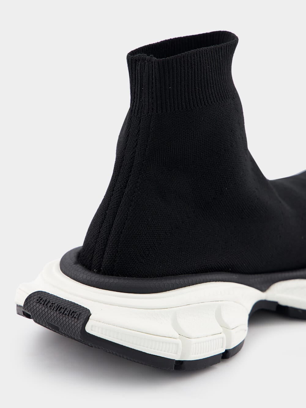 Balenciaga3xl Sock Recycled Knit Black Sneakers at Fashion Clinic