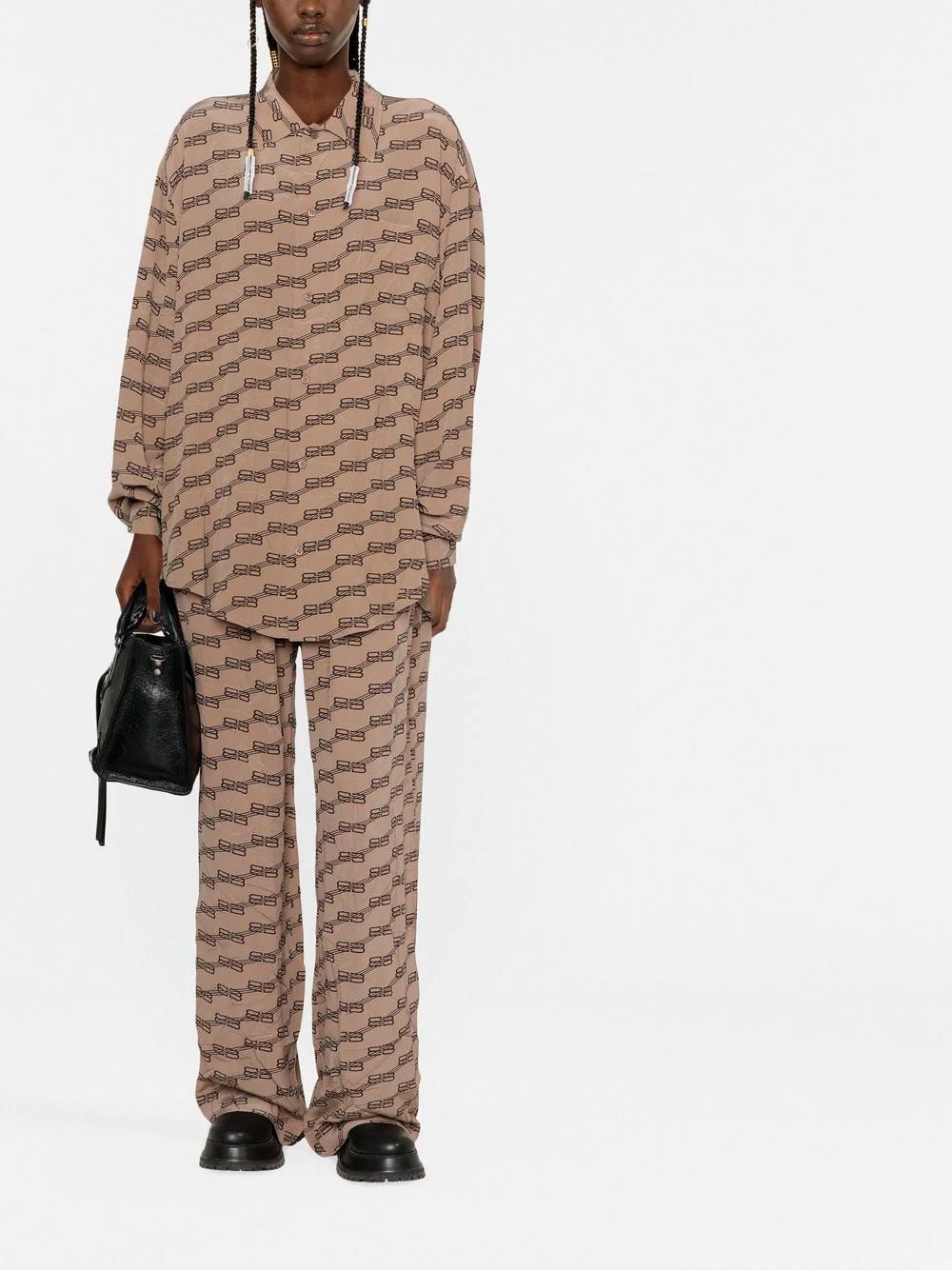 BalenciagaBB Monogram pants at Fashion Clinic