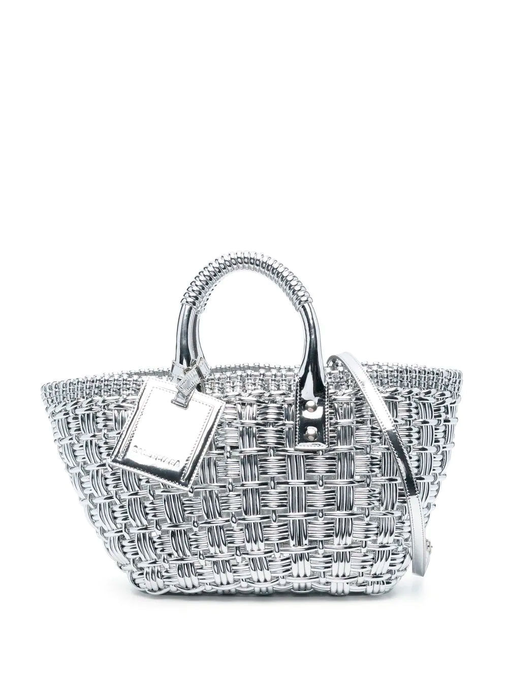 BalenciagaBistro Basket tote bag at Fashion Clinic