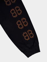 Balenciaga Crypto Faded Hoodie with Logo