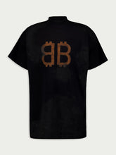 Balenciaga Crypto Logo-Print T-Shirt