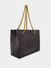 Balenciaga Duty Free Embossed Leather Tote Bag