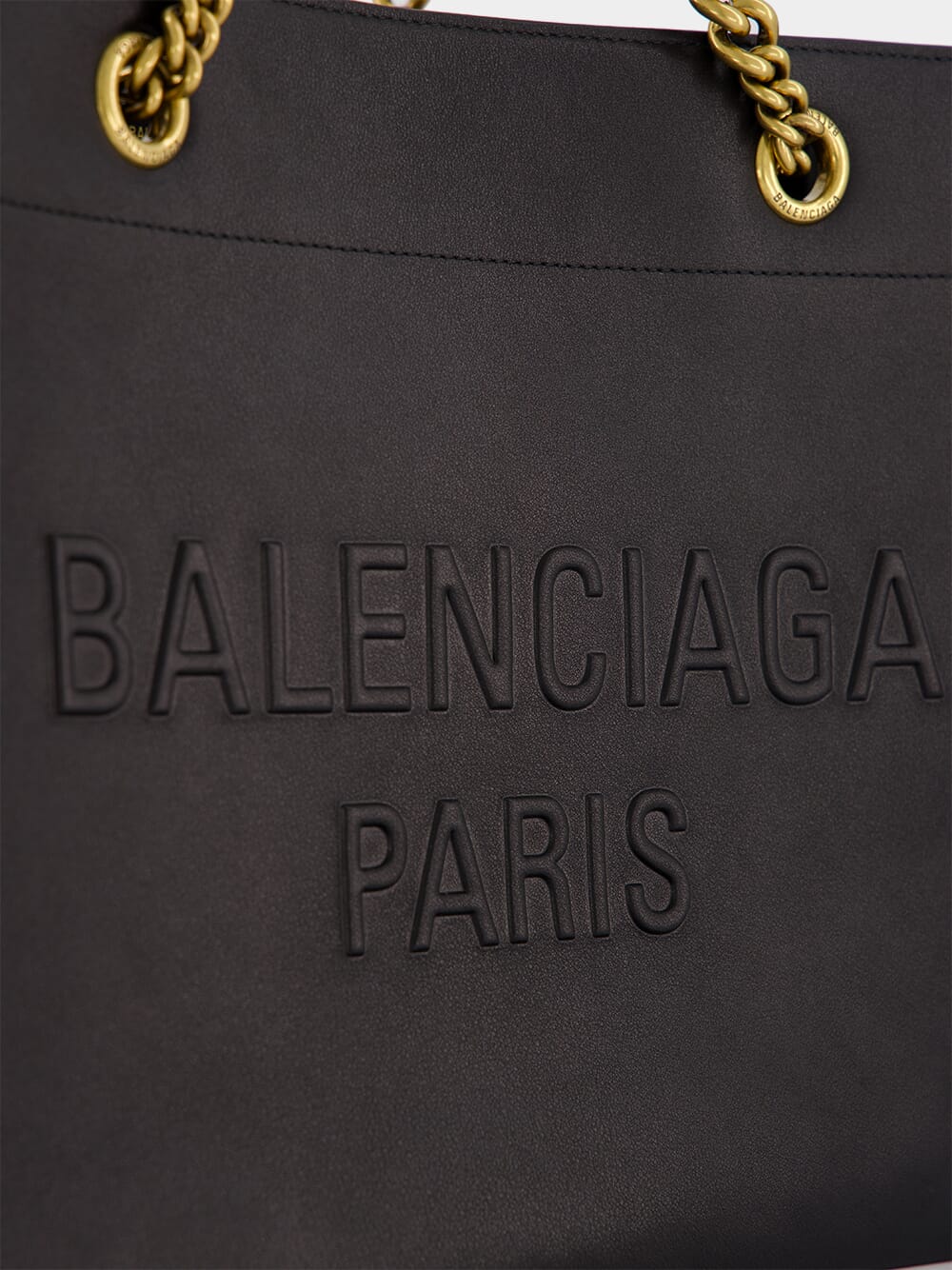 BalenciagaDuty Free Embossed Leather Tote Bag at Fashion Clinic