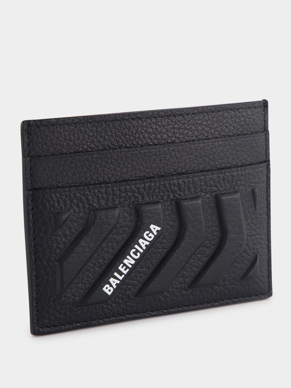 BalenciagaEmbossed leather Cardholder at Fashion Clinic