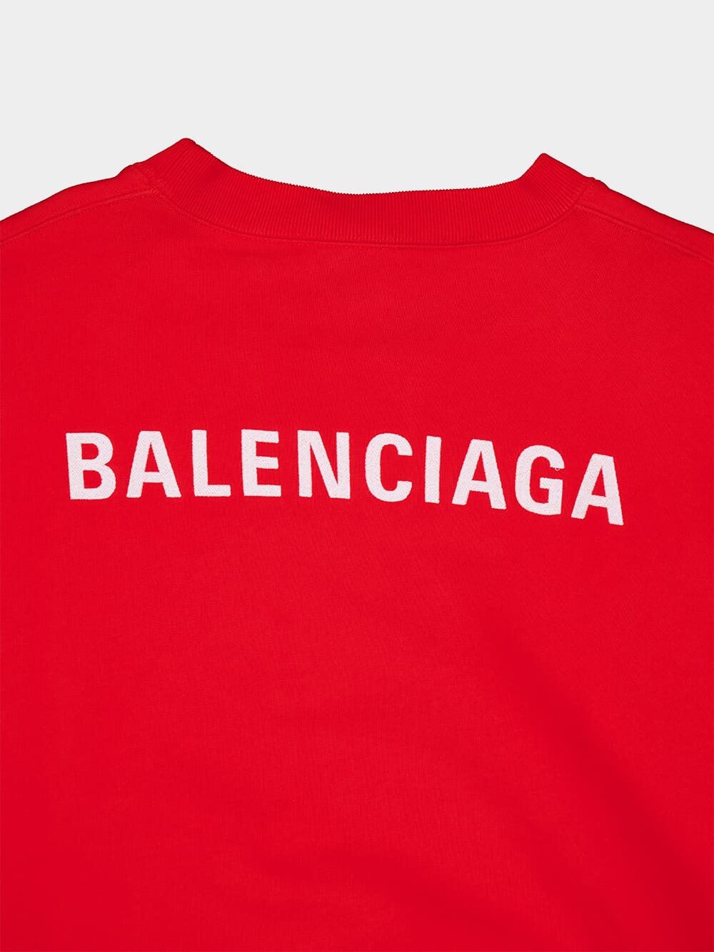 BalenciagaFitted Cotton Sweatshirt at Fashion Clinic