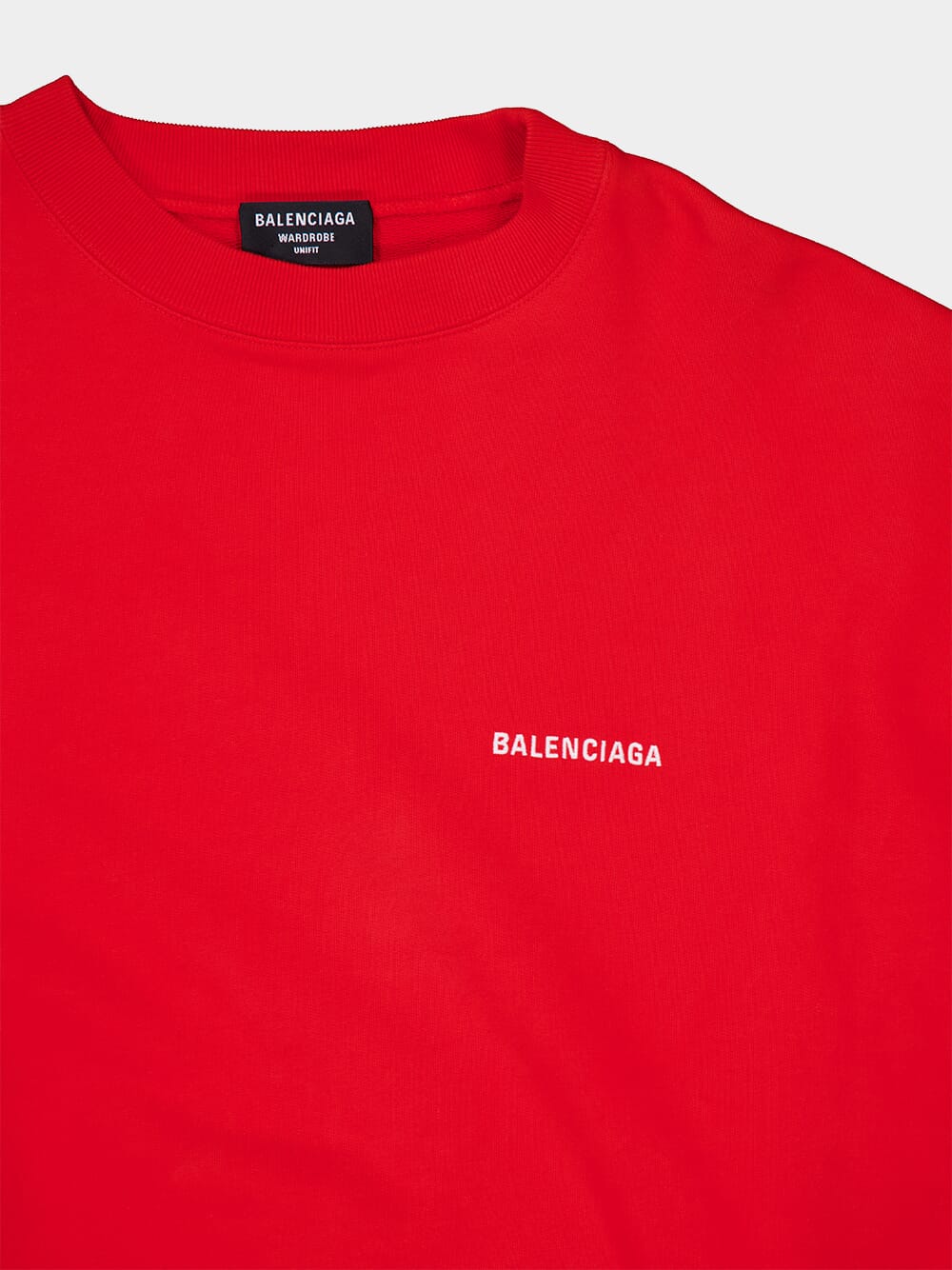 BalenciagaFitted Cotton Sweatshirt at Fashion Clinic