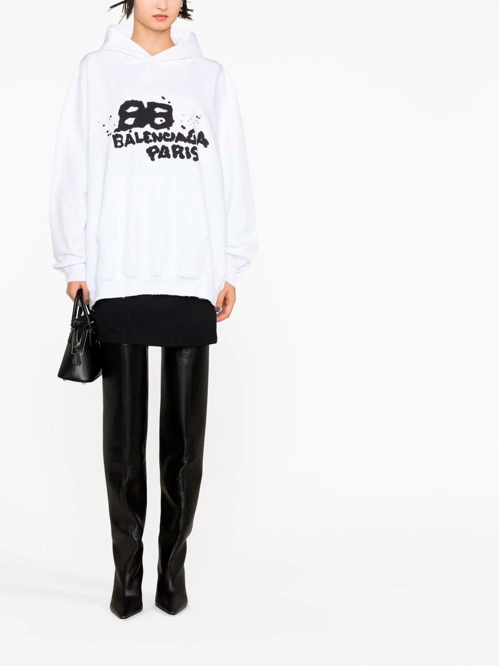 BalenciagaGraffiti sweatshirt at Fashion Clinic